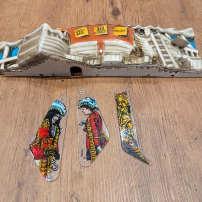 Hook pinball plastics