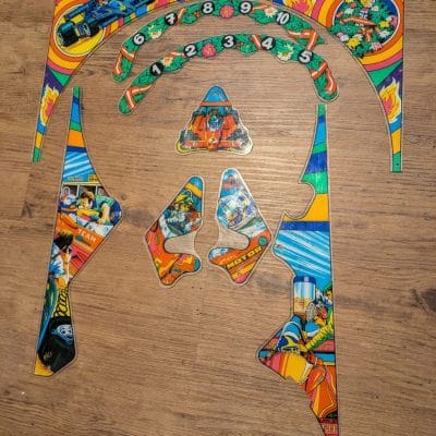 Hot wheels pinball plastics
