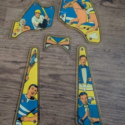 Magic City pinball plastics