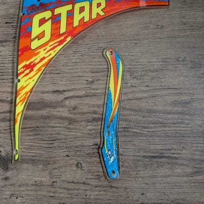 Star Trek pinball plastics