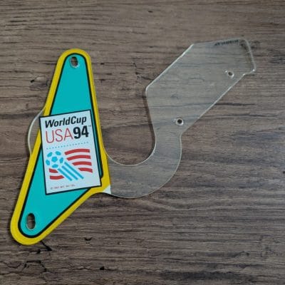 World Cup Soccer slingshot plastic