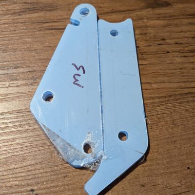 Star wars (stern) pinball machine sling shot plastic protectors