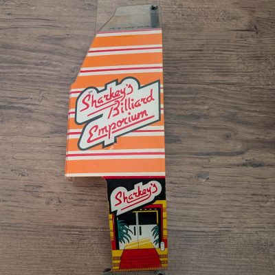 Pool Sharks pinball machine plastic