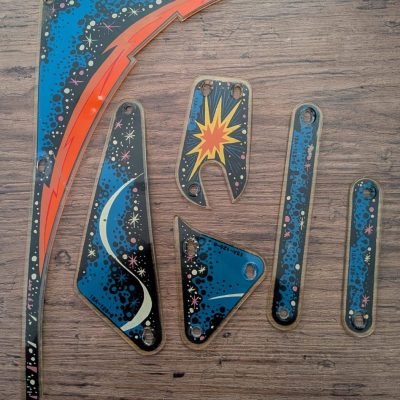 Nine Ball pinball machine plastics