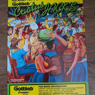 Cactus Jacks flyer