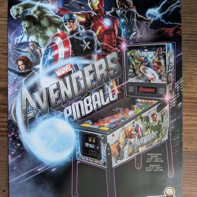 Marvel The Avengers flyer