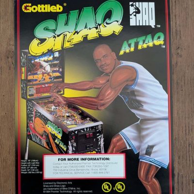 Shaq Attaq flyer
