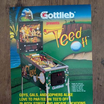 Teed Off flyer
