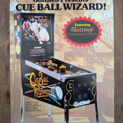 Cue Ball Wizard flyer