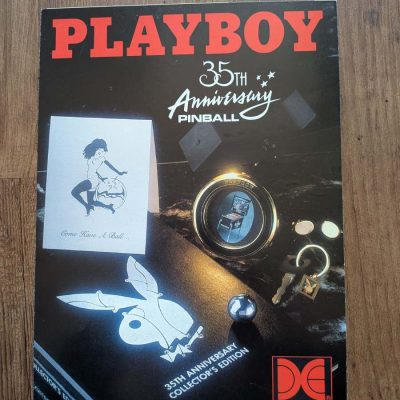 Playboy 35th Anniversary pinball flyer