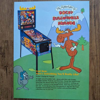 The Adventures of Rocky and Bullwinkle and Friends flyer