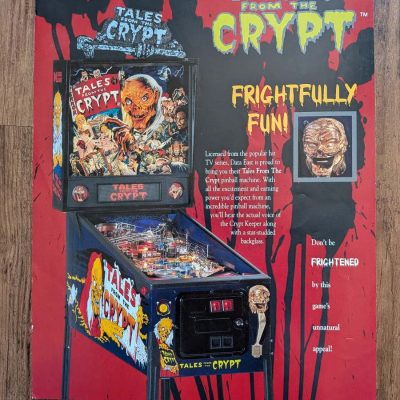 Tales of the Crypt flyer