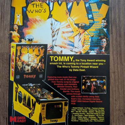 Tommy The Who flyer