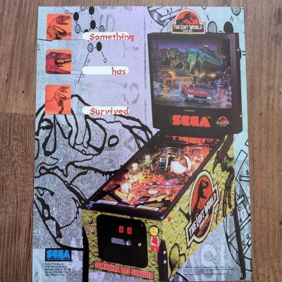 The lost world Jurassic Park flyer