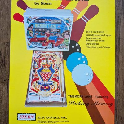 Memory Lane flyer