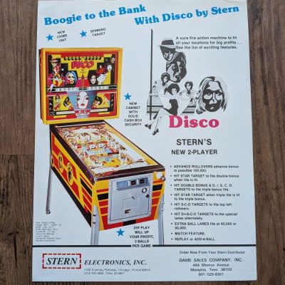 Disco flyer
