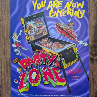 The Party Zone flyer