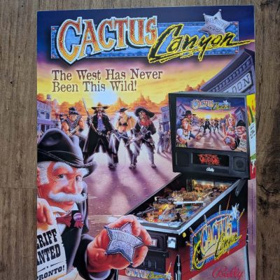 Cactus Canyon flyer