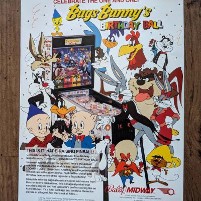 Bugs Bunny Birthday Ball flyer
