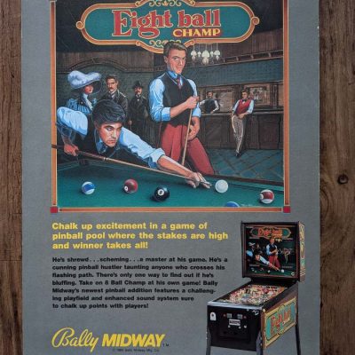 Eight Ball Champ flyer