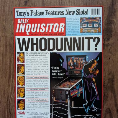 Who dunn it flyer
