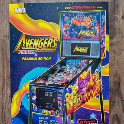 The Avengers Infinity Quest flyer