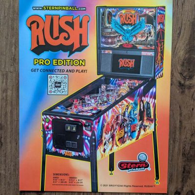 Rush Pro Edition flyer