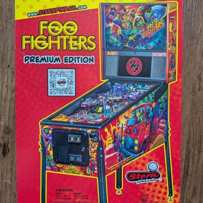 Foo Fighters Premium Edition flyer
