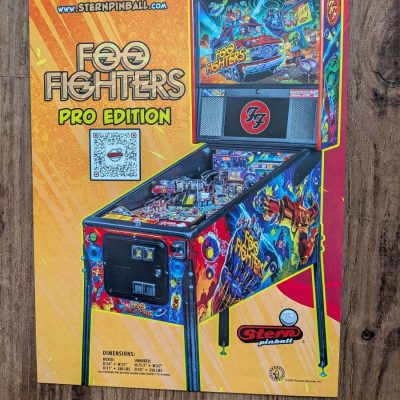 Foo Fighters Pro Edition flyer