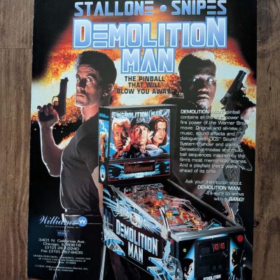 Demolition Man flyer