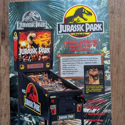 Jurassic park flyer
