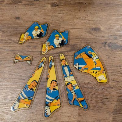 Magic City pinball plastics