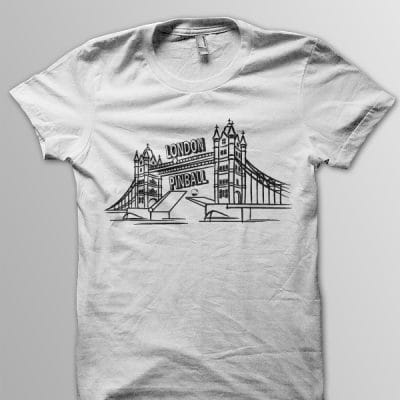 London Pinball Logo T Shirt
