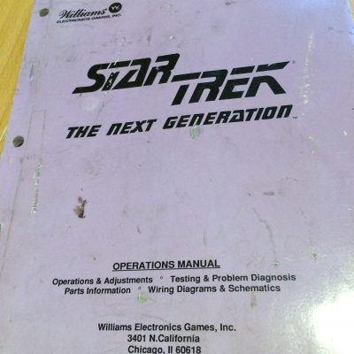 Terminator 2 WPC Schematic Manual 16-50013-102 
