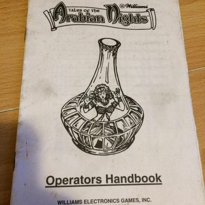 Tales Of The Arabian Nights Operators Handbook