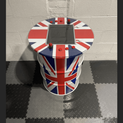 Union Jack Retro Arcade Gaming Station