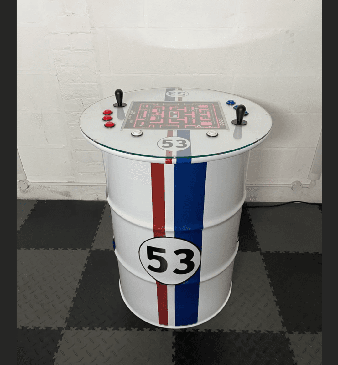 Retro Racing Arcade Gaming Station