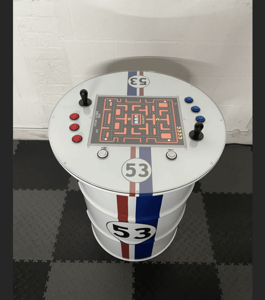 Retro Racing Arcade Gaming Station - Image 2