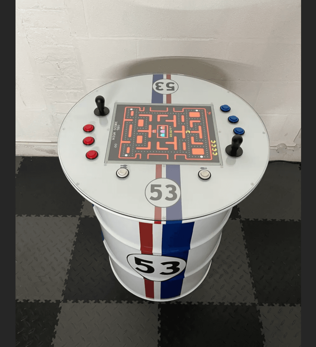Retro Racing Arcade Gaming Station - Image 3