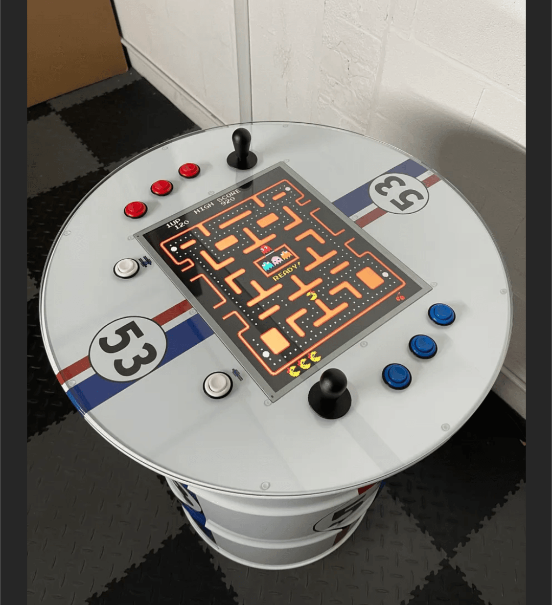 Retro Racing Arcade Gaming Station - Image 4