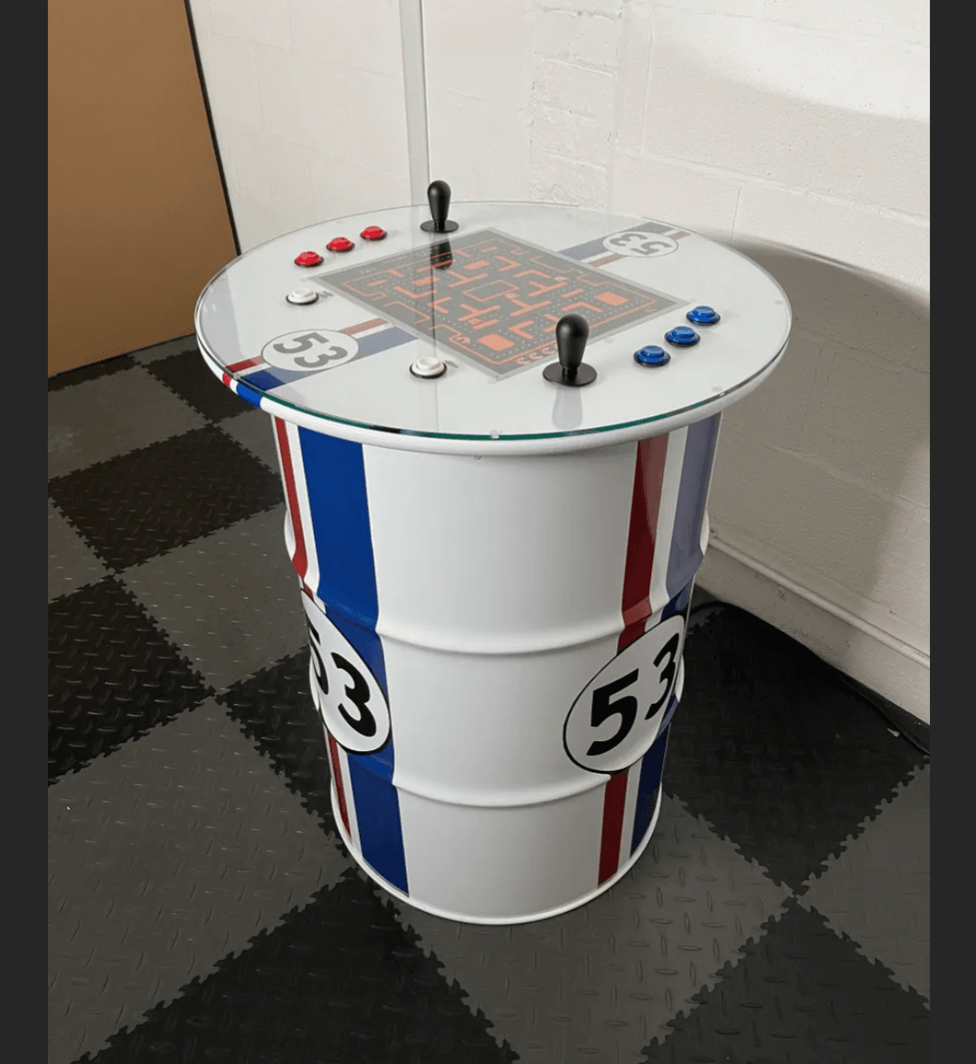 Retro Racing Arcade Gaming Station - Image 6