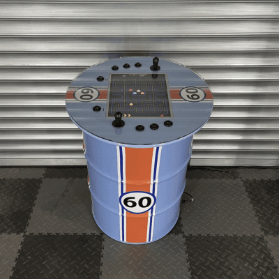 Racing Inspired Retro Arcade Gaming Station